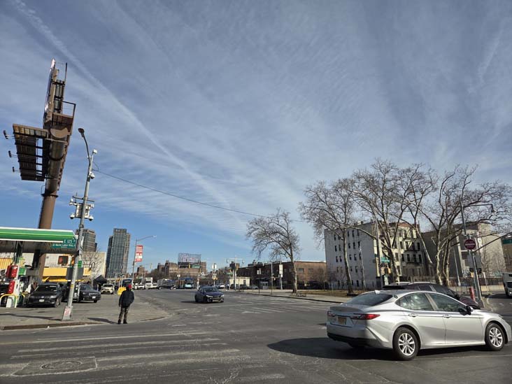 Looking North Up Second Avenue From 125th Street, East Harlem, Manhattan, January 23, 2026
