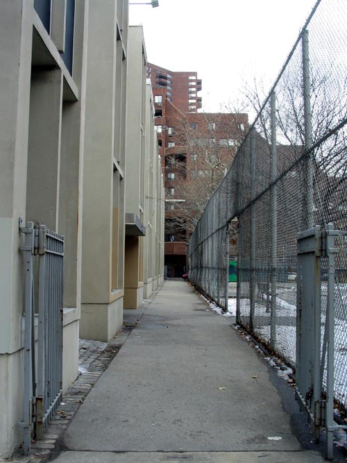 North Side of 106th Street Between the FDR and First Avenue, East Harlem, Manhattan