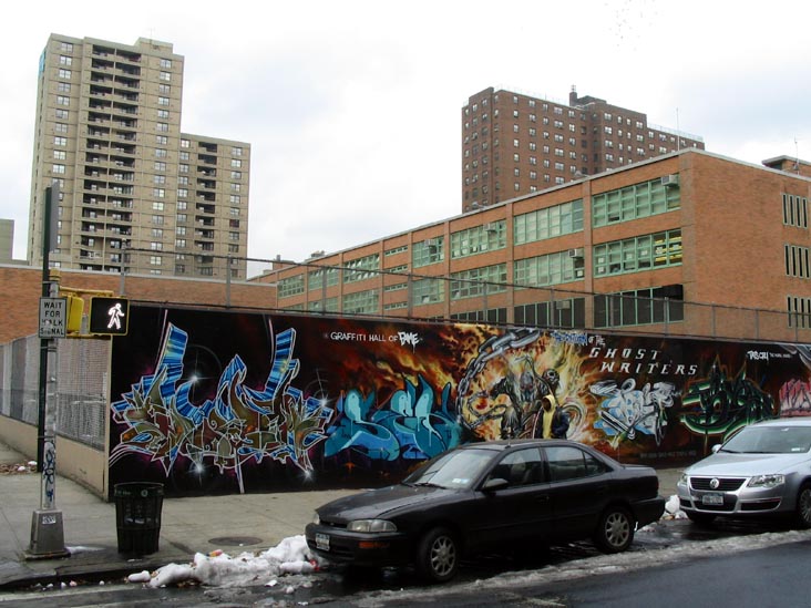 Graffiti Hall of Fame, 106th Street and Park Avenue, East Harlem, Manhattan