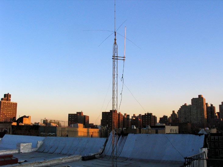 View From Rooftop, 1695 Lexington Avenue, East Harlem, Manhattan