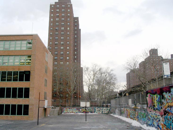 Graffiti Hall of Fame, 106th Street and Park Avenue, East Harlem, Manhattan
