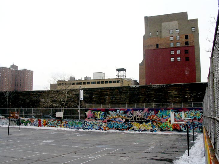 Graffiti Hall of Fame, 106th Street and Park Avenue, East Harlem, Manhattan