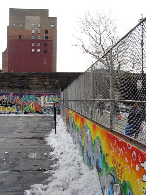 Graffiti Hall of Fame, East 106th Street and Park Avenue, East Harlem, Manhattan