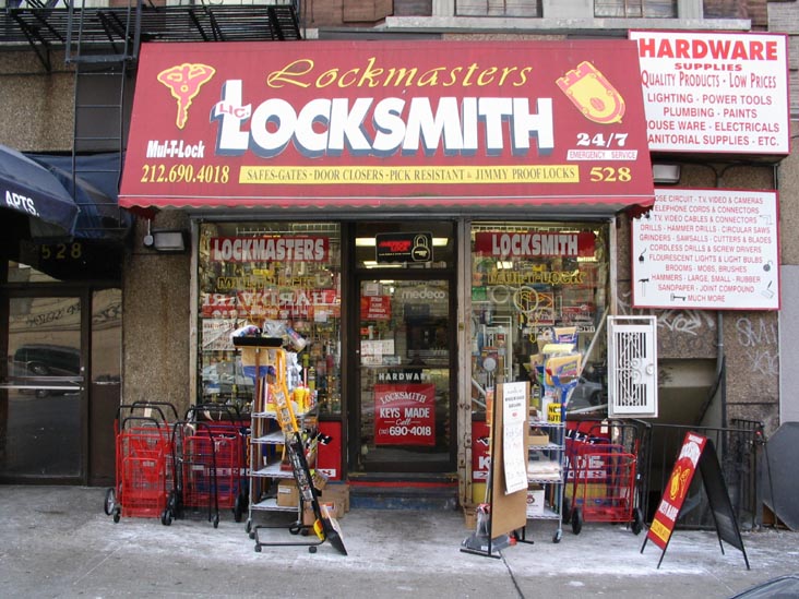 Lockmasters Locksmith, 528 West 145th Street, Hamilton Heights, Manhattan