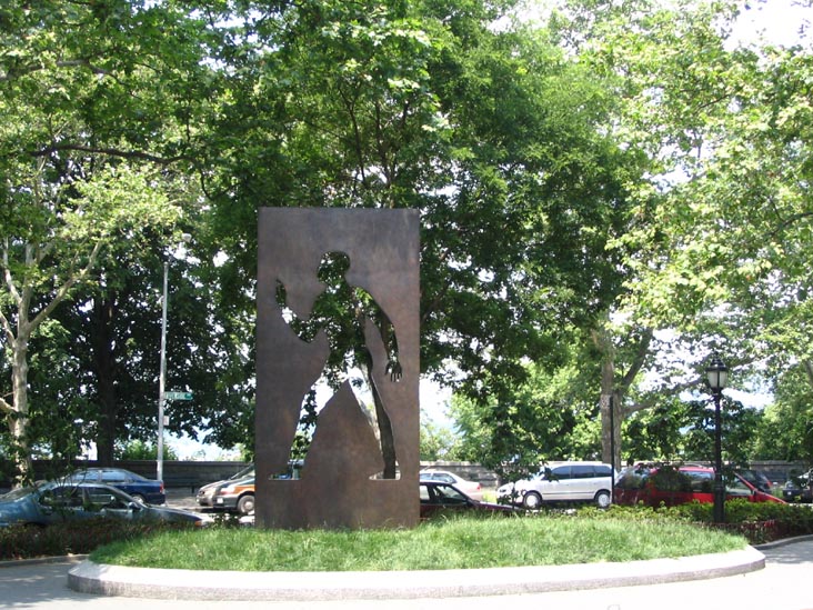 Invisible Man: A Memorial to Ralph Ellison, Riverside Drive at 150th Street, Manhattan