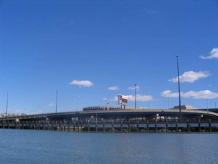 Yankee Stadium From The Harlem River, New York, March 23, 2006