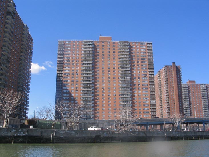 Esplanade Gardens, Manhattan From The Harlem River, New York, March 23, 2006