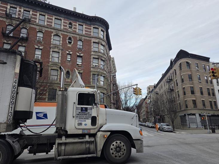 St. Nicholas Avenue at West 112th Street, Harlem, Manhattan, January 23, 2026