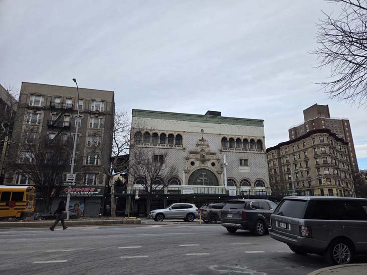 St. Nicholas Avenue at Adam Clayton Powell, Jr. Boulevard, Harlem, Manhattan, January 23, 2026