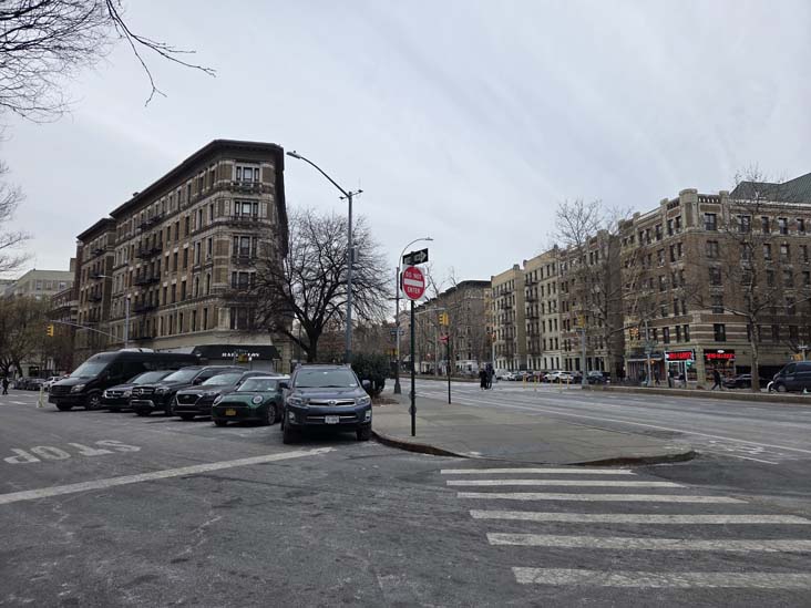 St. Nicholas Avenue at Adam Clayton Powell, Jr. Boulevard, Harlem, Manhattan, January 23, 2026