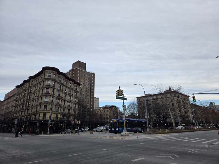 St. Nicholas Avenue at Adam Clayton Powell, Jr. Boulevard, Harlem, Manhattan, January 23, 2026