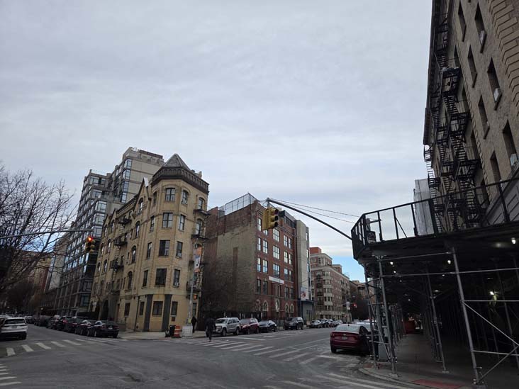 St. Nicholas Avenue at West 117th Street, Harlem, Manhattan, January 23, 2026