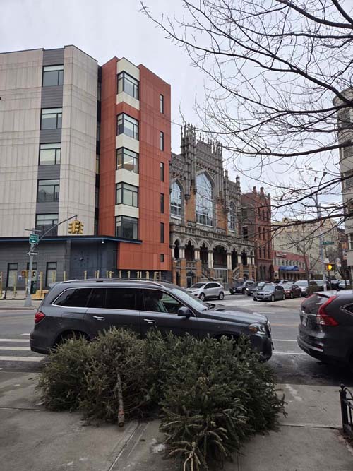St. Nicholas Avenue at West 118th Street, Harlem, Manhattan, January 23, 2026