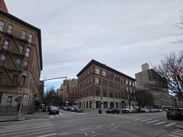St. Nicholas Avenue at West 120th Street, Harlem, Manhattan, January 23, 2026
