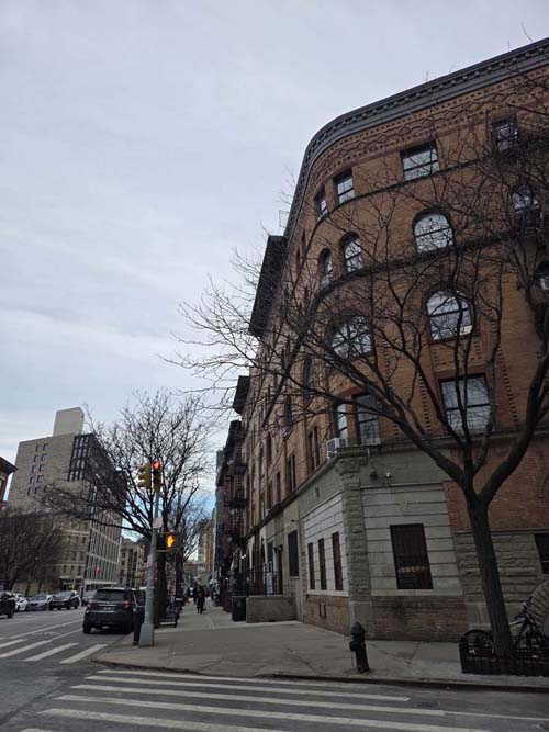 St. Nicholas Avenue at West 120th Street, Harlem, Manhattan, January 23, 2026