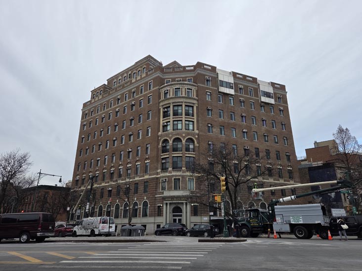 Mannie L. Wilson Towers, St. Nicholas Avenue at West 124th Street, Harlem, Manhattan, January 23, 2026