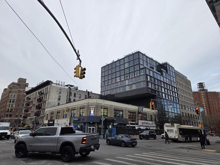 St. Nicholas Avenue at West 125th Street, Harlem, Manhattan, January 23, 2026