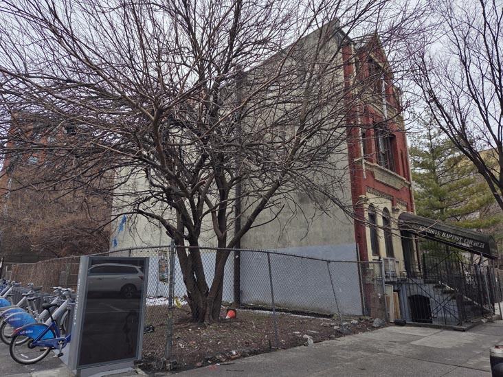 St. Nicholas Avenue at West 126th Street, Harlem, Manhattan, January 23, 2026