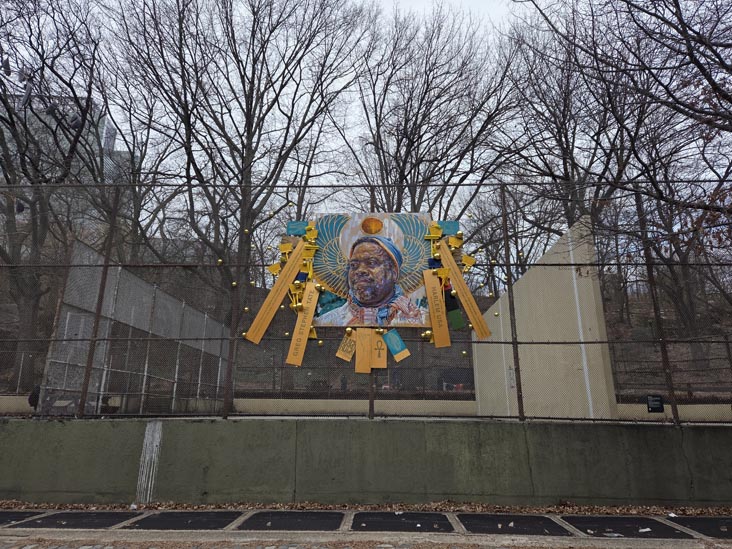 St. Nicholas Park, St. Nicholas Avenue Near West 134th Street, Harlem, Manhattan, January 23, 2026