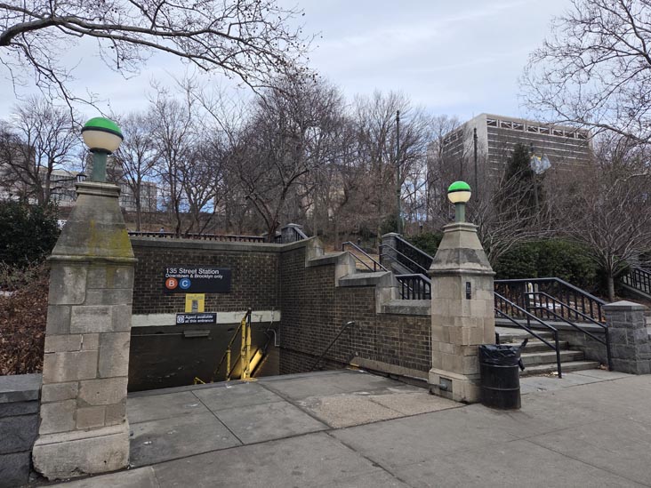 St. Nicholas Avenue at West 135th Street, Harlem, Manhattan, January 23, 2026