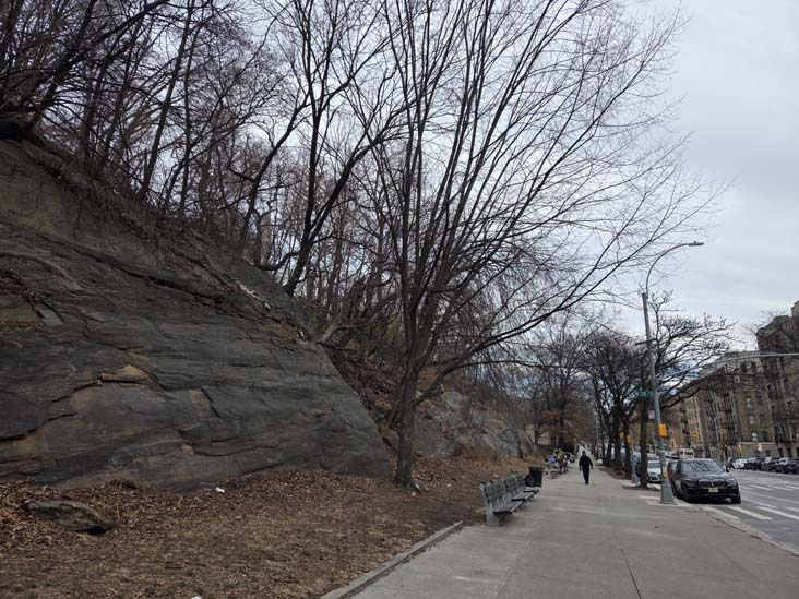 St. Nicholas Park, St. Nicholas Avenue Near West 138th Street, Harlem, Manhattan, January 23, 2026
