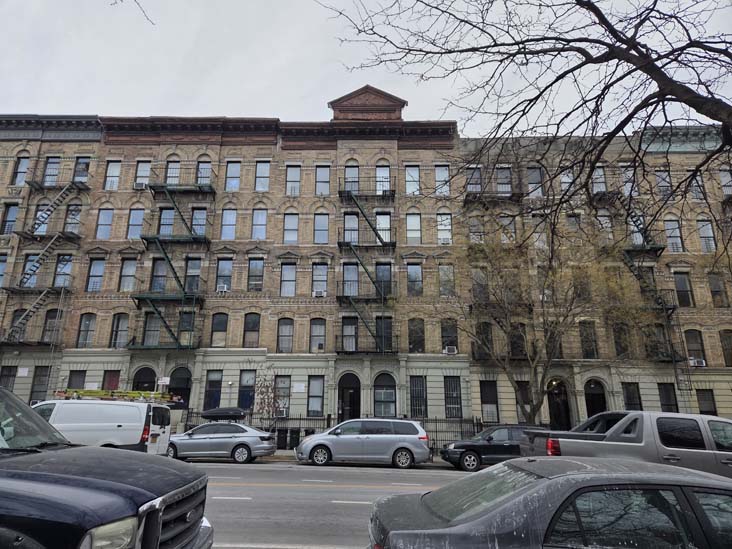 St. Nicholas Avenue Between West 140th and West 141st Streets, Harlem, Manhattan, January 23, 2026