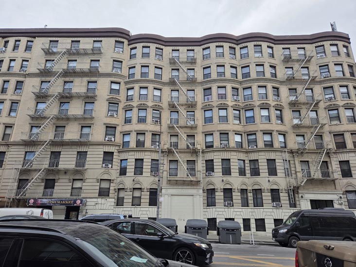 St. Nicholas Avenue Between West 141st Street and West 145th Street, Harlem, Manhattan, January 23, 2026