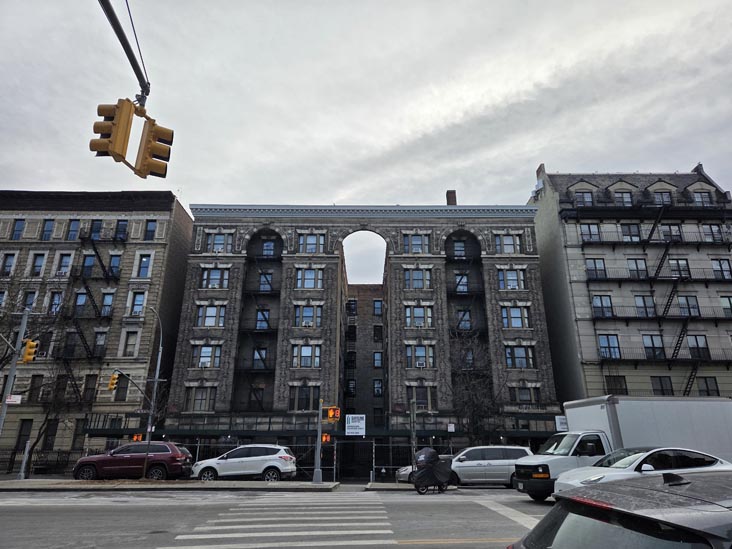 St. Nicholas Avenue at West 149th Street, Harlem, Manhattan, January 23, 2026