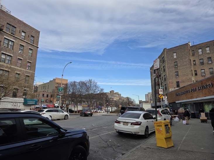 St. Nicholas Avenue at West 161st Street, Washington Heights, Manhattan, January 23, 2026