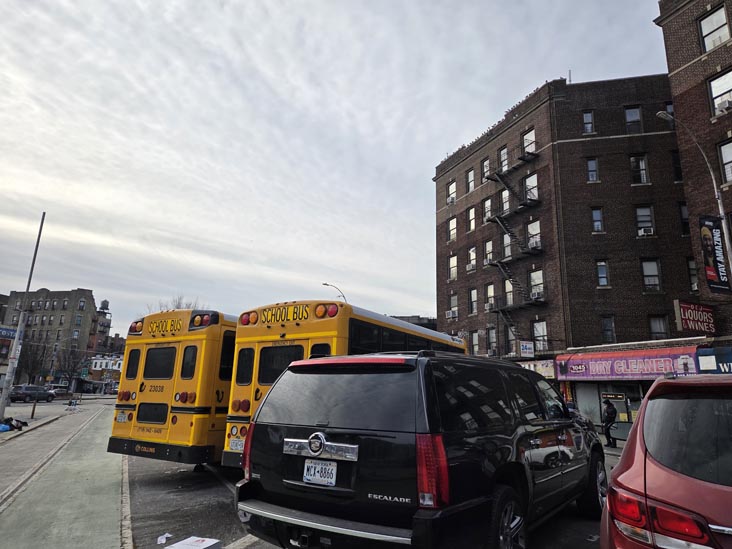 St. Nicholas Avenue Near West 162nd Street, Washington Heights, Manhattan, January 23, 2026