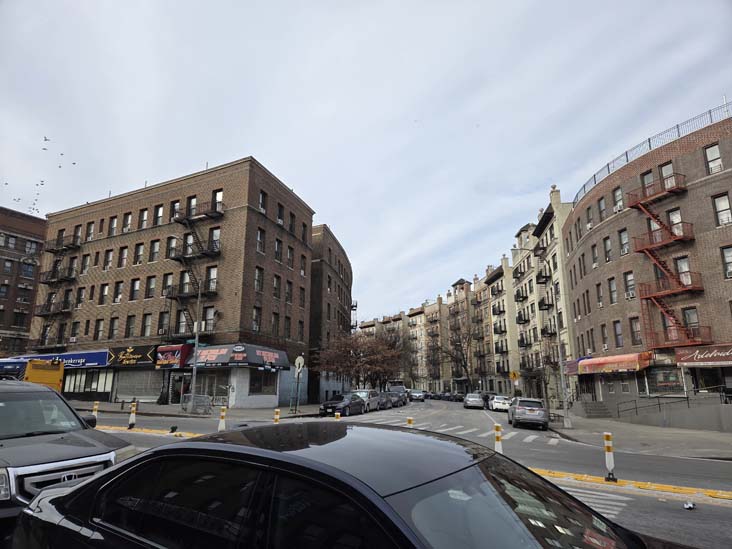 St. Nicholas Avenue at Wadsworth Avenue, Washington Heights, Manhattan, January 23, 2026