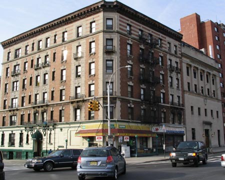 St. Nicholas Avenue and 155th Street, SW Corner, Washington Heights, Manhattan