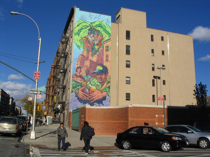 Amsterdam Avenue and 168th Street, NE Corner, Washington Heights, Manhattan