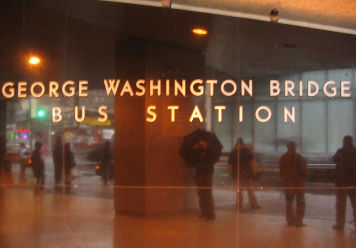 George Washington Bridge Bus Station, Broadway Entrance, Washington Heights, Manhattan