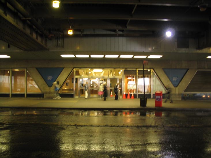 George Washington Bridge Bus Station, Ft. Washington Avenue Entrance, Washington Heights, Manhattan