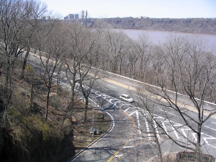 New Jersey Palisades from Fort Tryon Park, Washington Heights, Manhattan