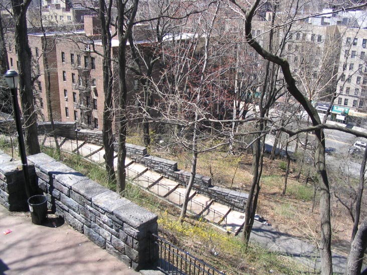 View from Gorman Park Towards Broadway, Washington Heights, Manhattan
