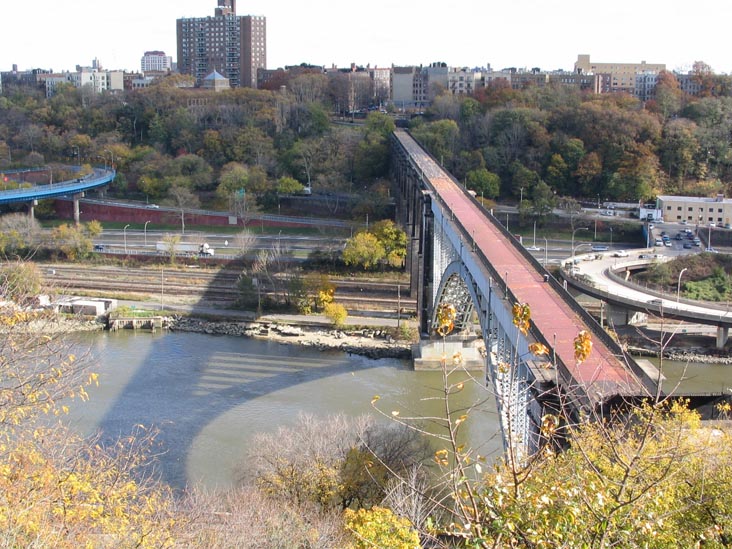High Bridge from Highbridge Park, Washington Heights, Manhattan, November 5, 2004