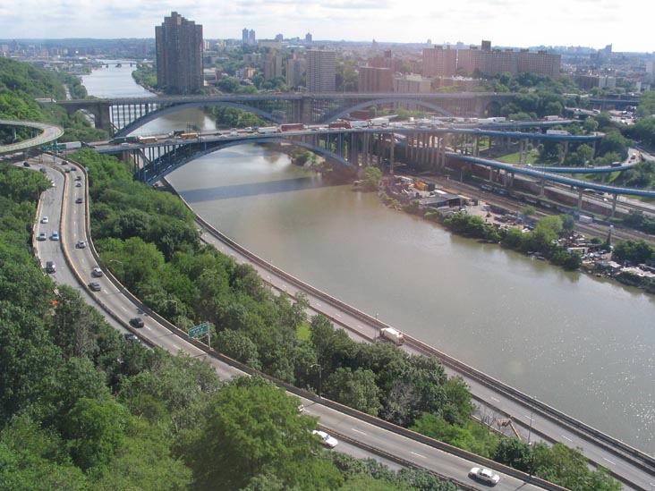 View From Highbridge Water Tower, Highbridge Park, Washington Heights, Manhattan, June 9, 2006