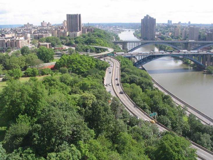 View From Highbridge Water Tower, Highbridge Park, Washington Heights, Manhattan, June 9, 2006