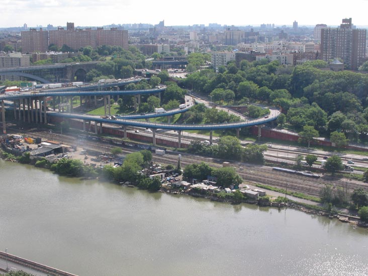 View From Highbridge Water Tower, Highbridge Park, Washington Heights, Manhattan, June 9, 2006