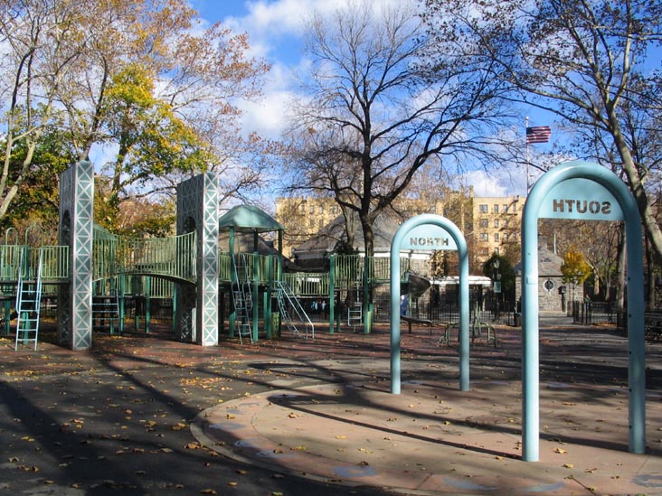 Playground, J. Hood Wright Park, Washington Heights, Manhattan