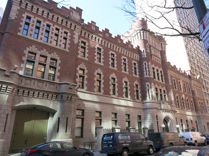 First Battery Armory, 56 West 66th Street, Upper West Side, Manhattan, March 9, 2015