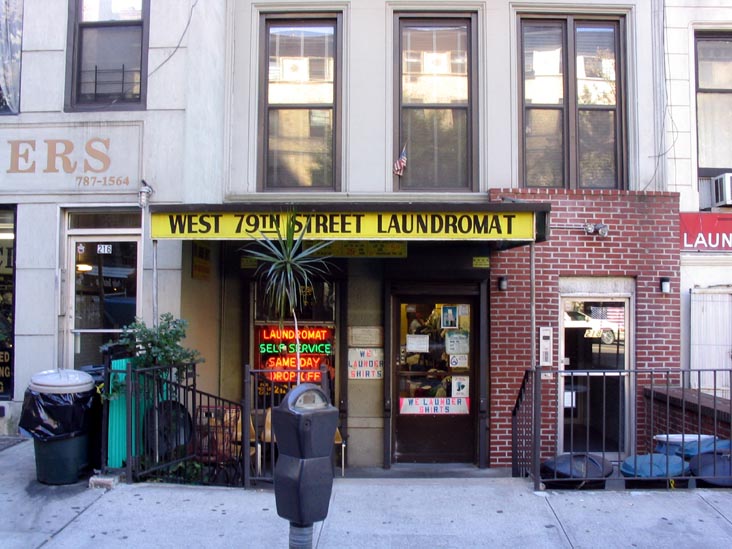 West 79th Street Laundromat, 218 West 79th Street, Upper West Side, Manhattan