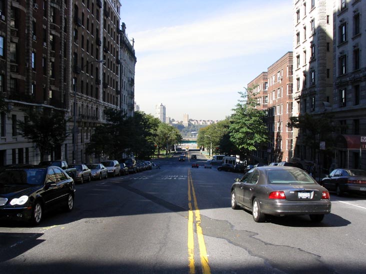 West End Avenue and 79th Street, Looking West, Upper West Side, Manhattan