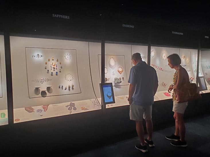 Allison and Roberto Mignone Halls of Gems and Minerals, American Museum of Natural History, Upper West Side, Manhattan, July 26, 2023