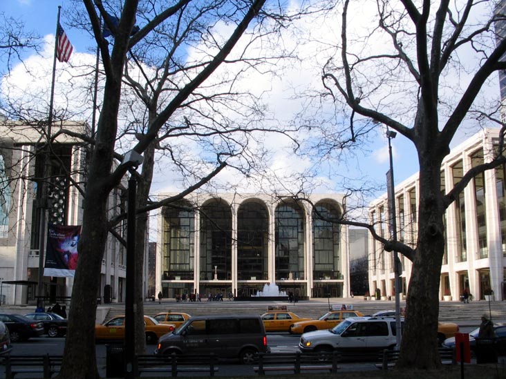 Lincoln Center From Dante Square, Upper West Side, Manhattan