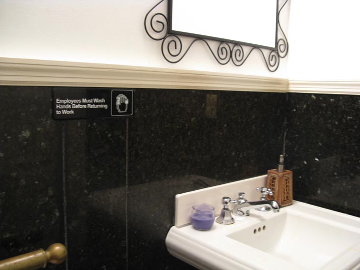 Employees Must Wash Hands, Kefi, 222 West 79th Street, Upper West Side, Manhattan, November 12, 2008