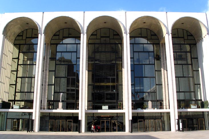 Metropolitan Opera House, Lincoln Center for the Performing Arts, Upper West Side, Manhattan, January 30, 2007