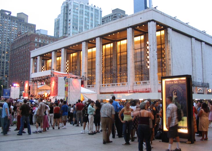 New York State Theater, Midsummer Night Swing, Lincoln Center for the Performing Arts, Upper West Side, Manhattan, June 16, 2004